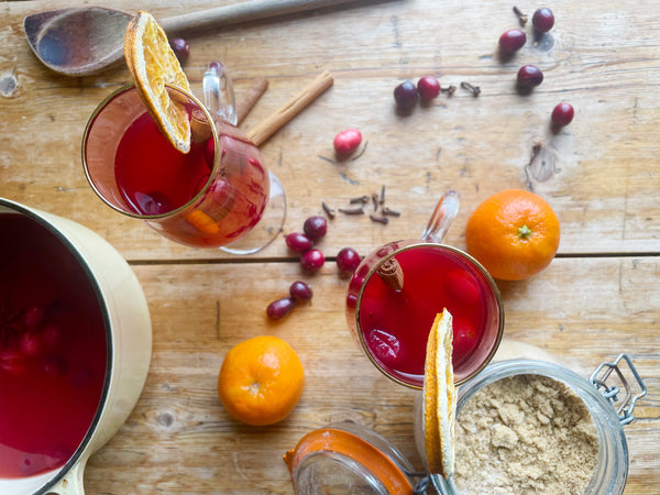 Cooking Christmas Treats with Cranberry and Cinnamon