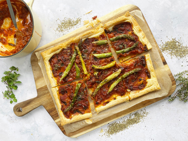 Vegan Asparagus Tart