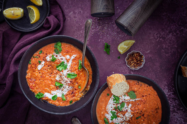 Really Easy Curried Lentil Soup