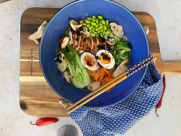 Chargrilled Chicken Ramen Bowls