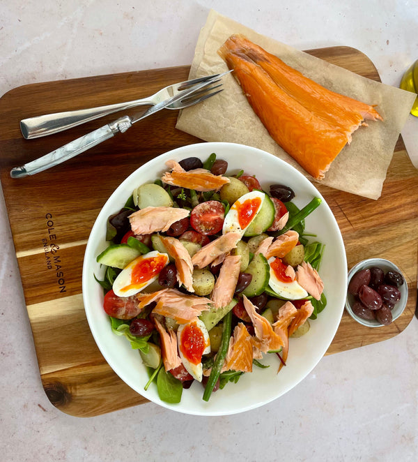 Smoked Salmon Nicoise Salad