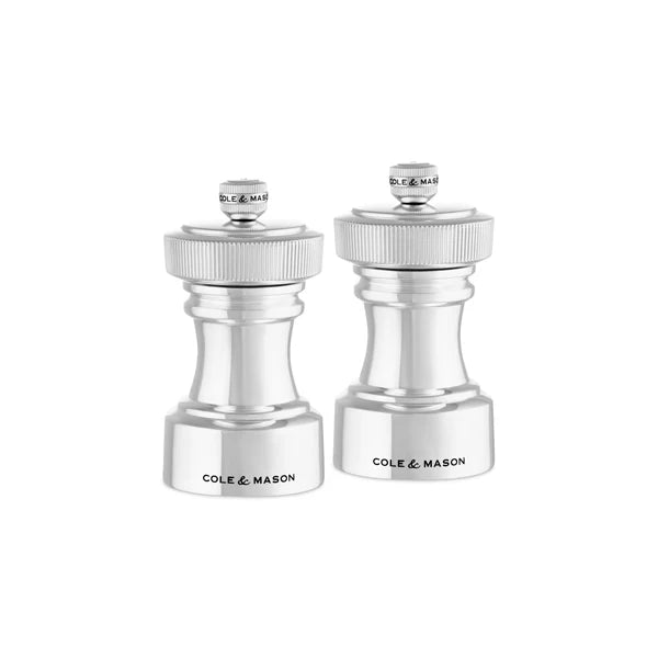 Hoxton Silver Plated Mill Set 104mm