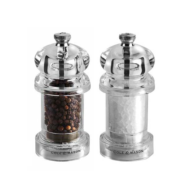 575 Acrylic Salt & Pepper Mill 105mm