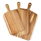 Barkway Acacia Wooden Chopping Board with Handle